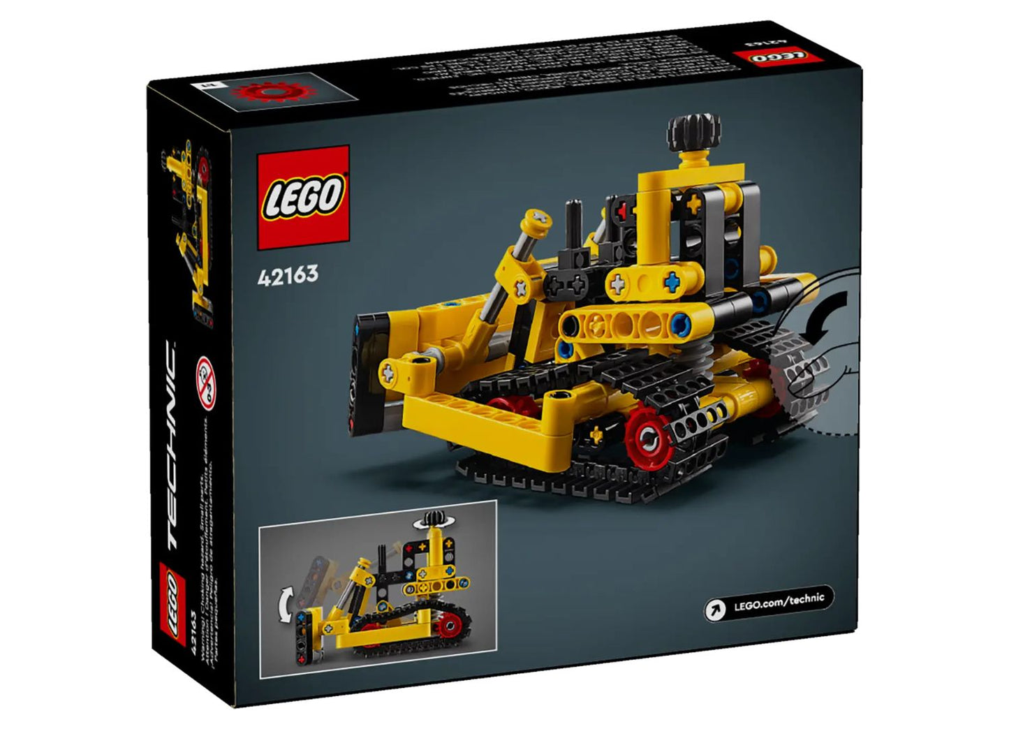 LEGO Technic 42163 Heavy Work Bulldozer