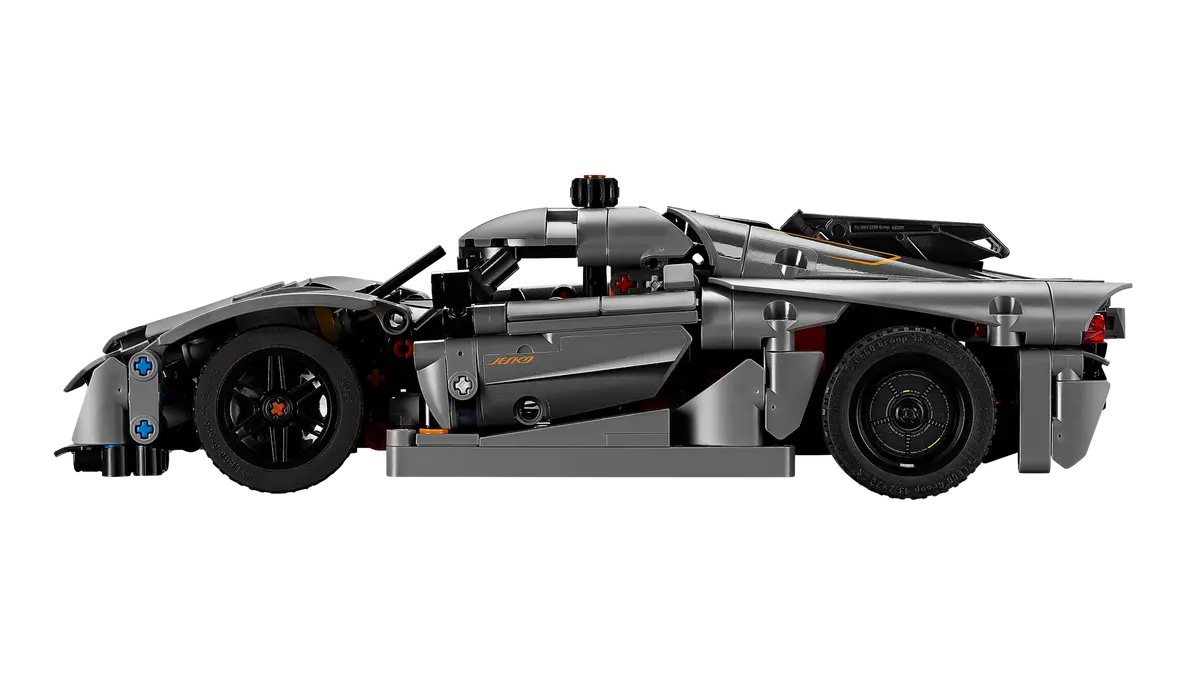 LEGO Technic 42173 Koenigsegg Jesko Absolut Grey Hypercar