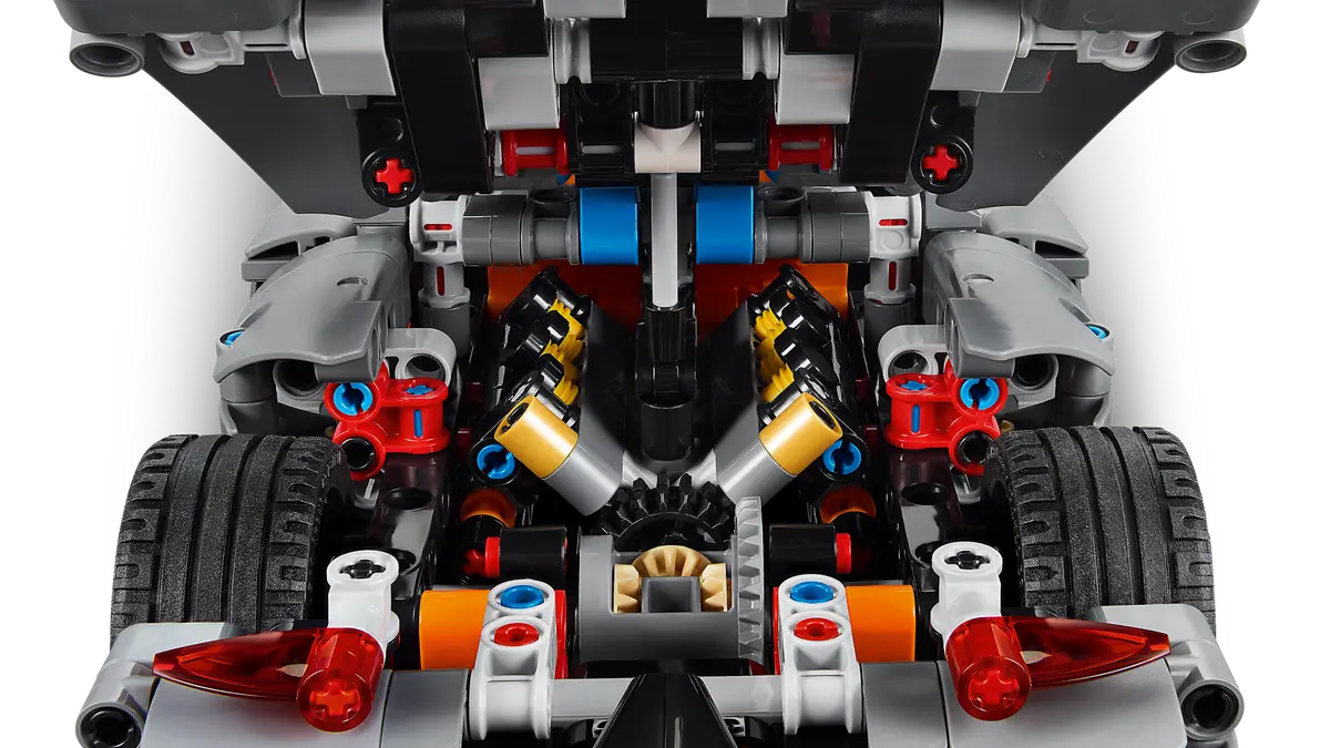LEGO Technic 42173 Koenigsegg Jesko Absolut Grey Hypercar