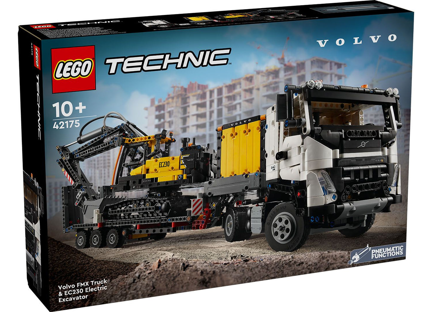 LEGO Technic 42175 Volvo FMX Truck & EC230 Electric Excavator