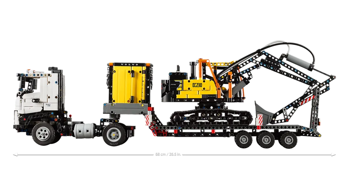 LEGO Technic 42175 Volvo FMX Truck & EC230 Electric Excavator
