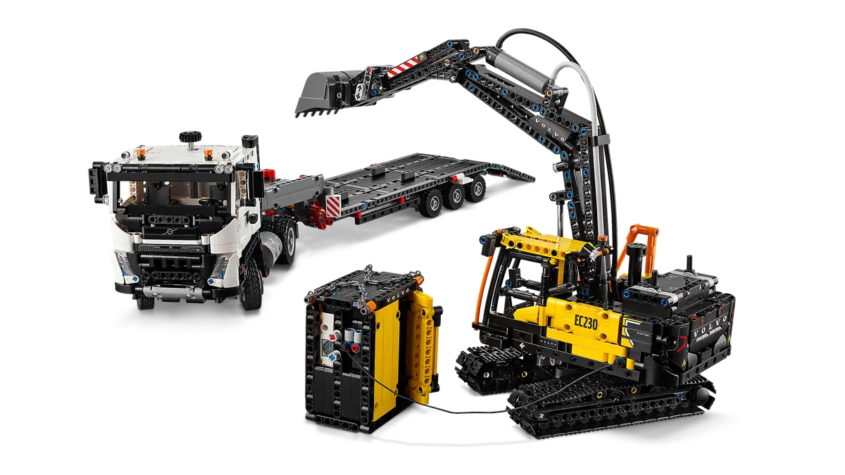 LEGO Technic 42175 Volvo FMX Truck & EC230 Electric Excavator