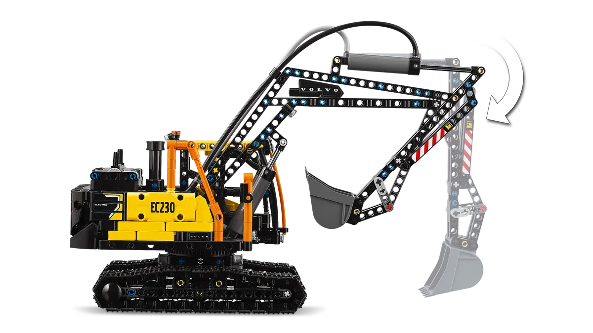 LEGO Technic 42175 Volvo FMX Truck & EC230 Electric Excavator