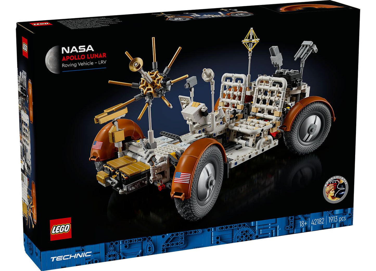 LEGO Technic 42182 NASA Apollo Lunar Roving Vehicle