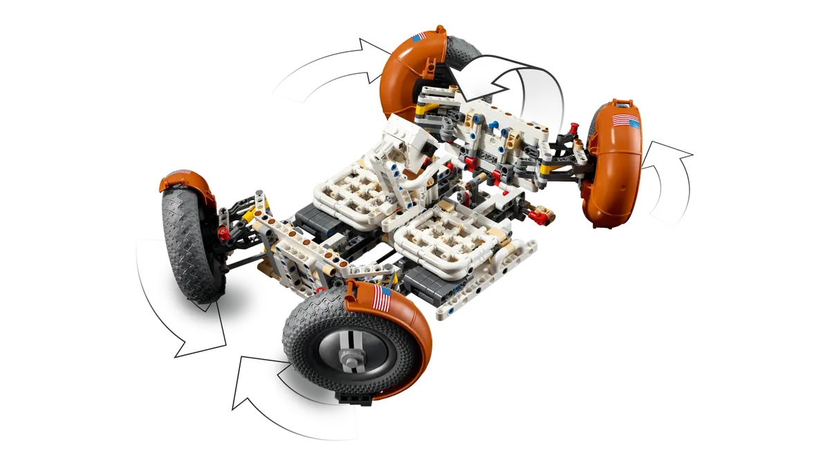 LEGO Technic 42182 NASA Apollo Lunar Roving Vehicle
