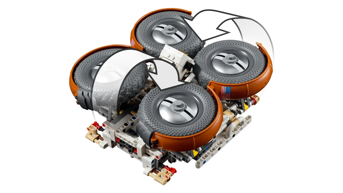 LEGO Technic 42182 NASA Apollo Lunar Roving Vehicle