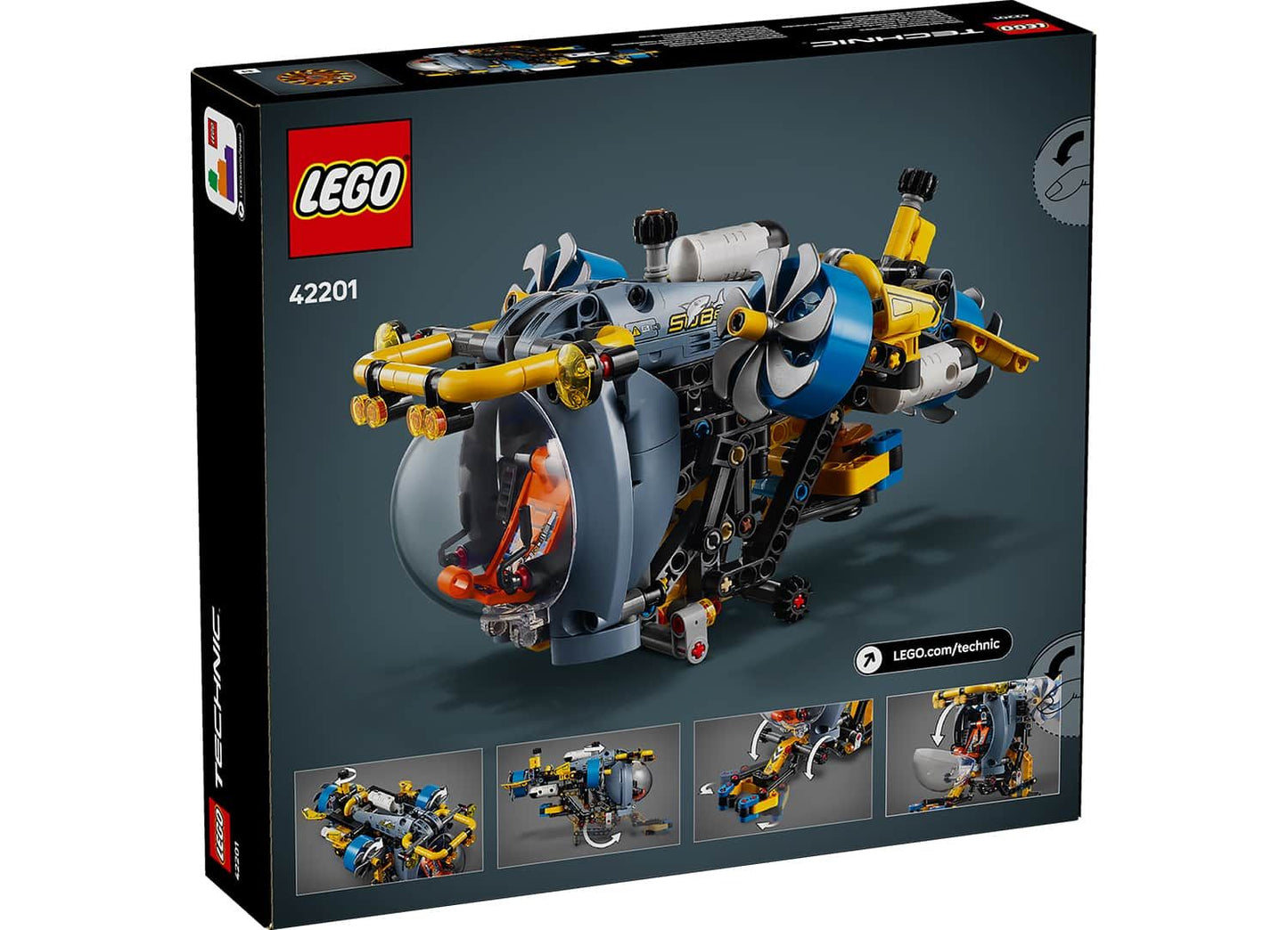 LEGO Technic 42201 Deep-Sea Research Submarine