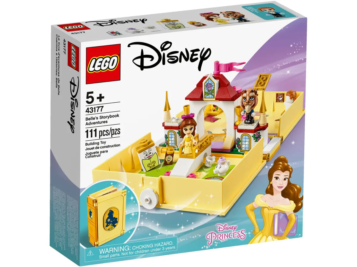 LEGO Disney Princess 43177 Belle's Storybook Adventures