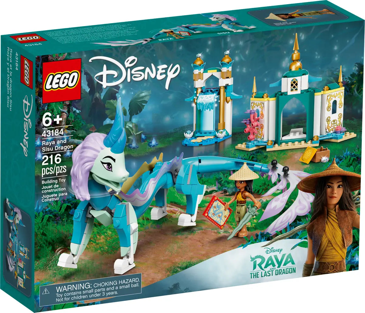 LEGO Disney Princess 43184 Raya and Sisu Dragon