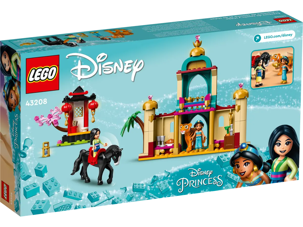 LEGO Disney Princess 43208 Jasmine & Mulan's Adventure