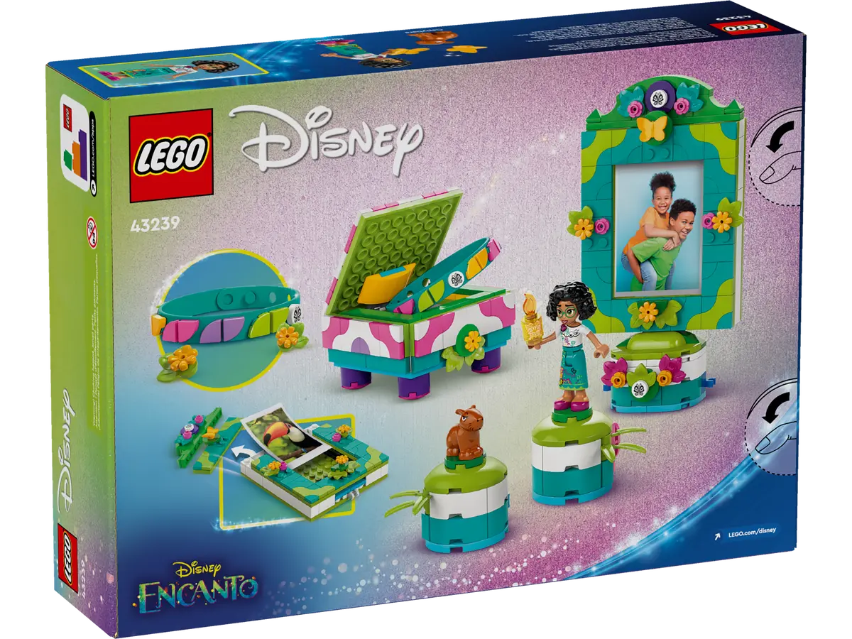 LEGO Disney 43239 Encanto Mirabel's Photo Frame and Jewlery Box