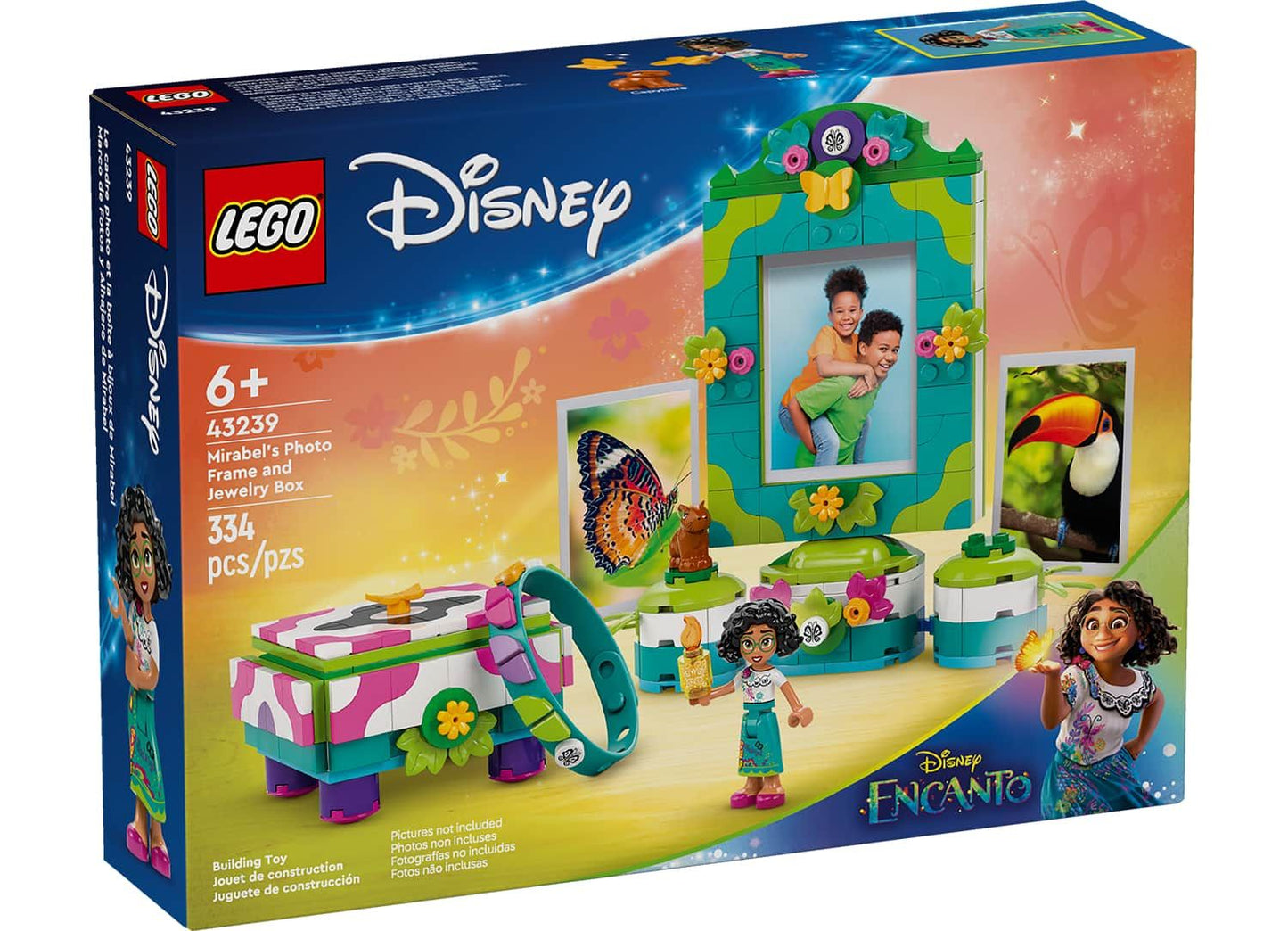 LEGO Disney 43239 Encanto Mirabel's Photo Frame and Jewlery Box