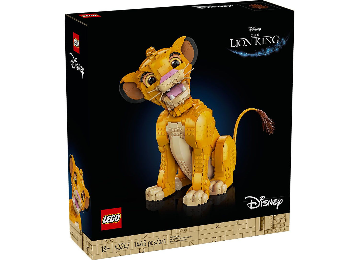 LEGO Disney 43247 Young Simba the Lion King