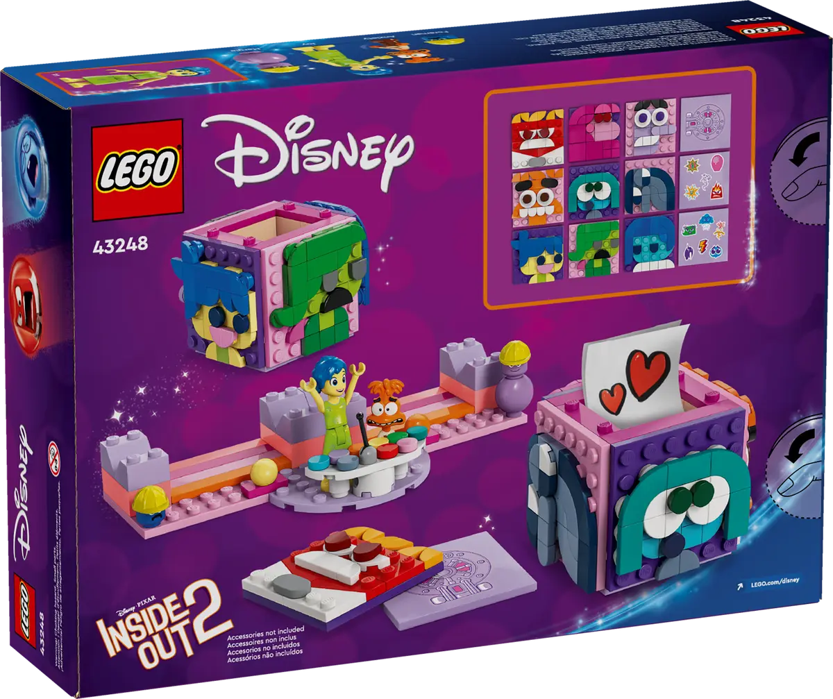 LEGO Disney 43248 Inside Out 2 Mood Cubes