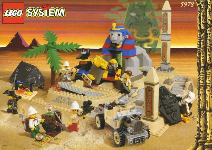 LEGO Adventurers 5978 Desert Sphinx Secret Surprise