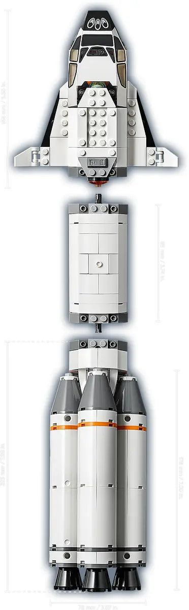 LEGO City 60229 Rocket Assembly & Transport