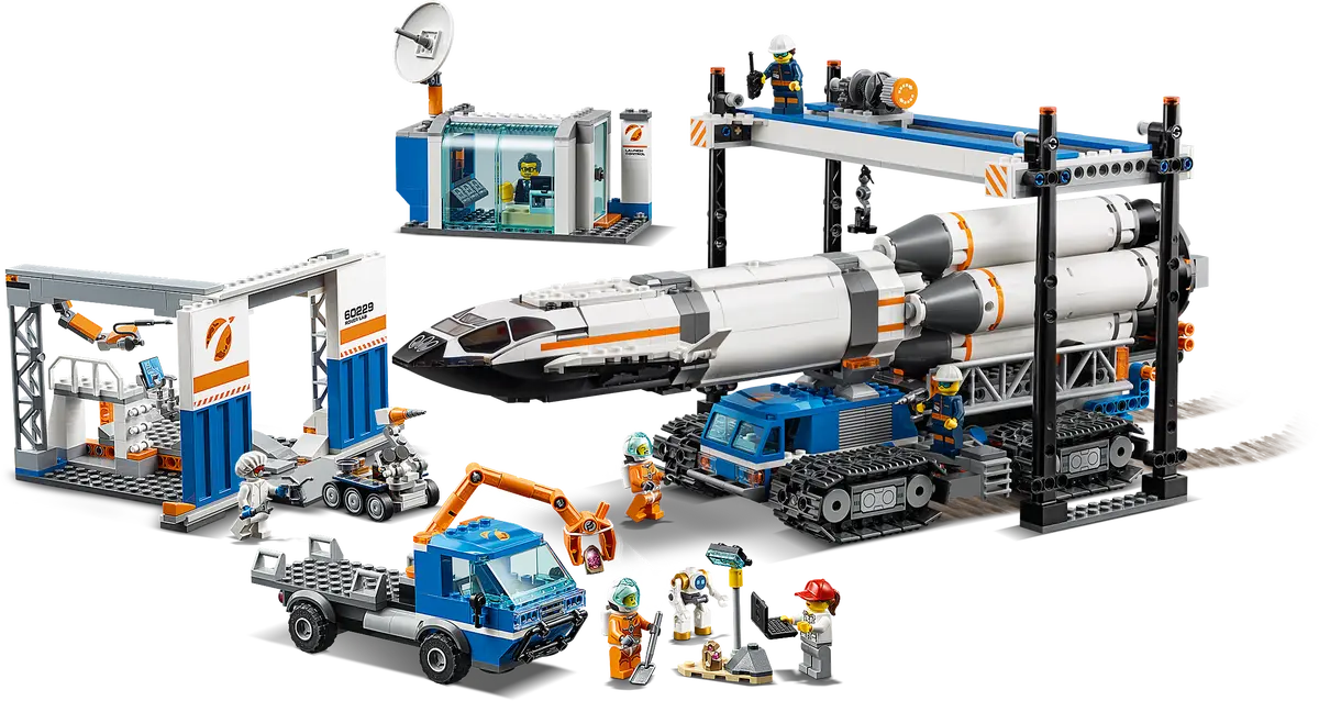 LEGO City 60229 Rocket Assembly & Transport
