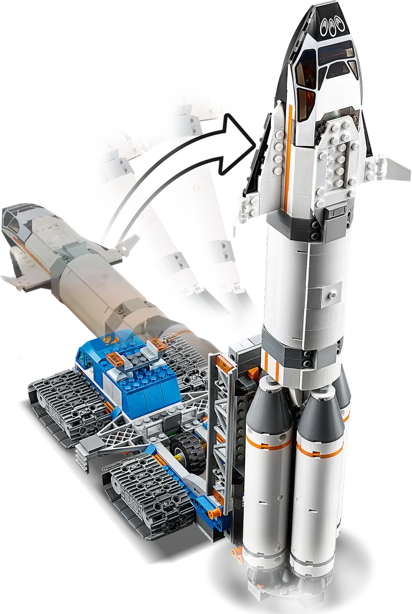 LEGO City 60229 Rocket Assembly & Transport