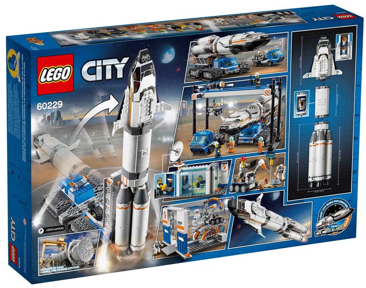 LEGO City 60229 Rocket Assembly & Transport