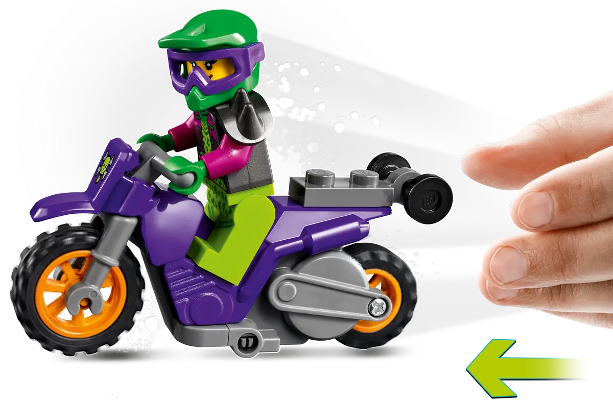 دراجة LEGO City 60296 ذات العجلات