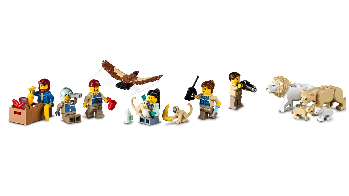 LEGO City 60307 Wildlife Rescue Camp