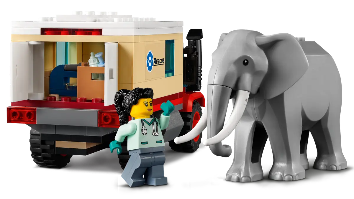 LEGO City 60307 Wildlife Rescue Camp
