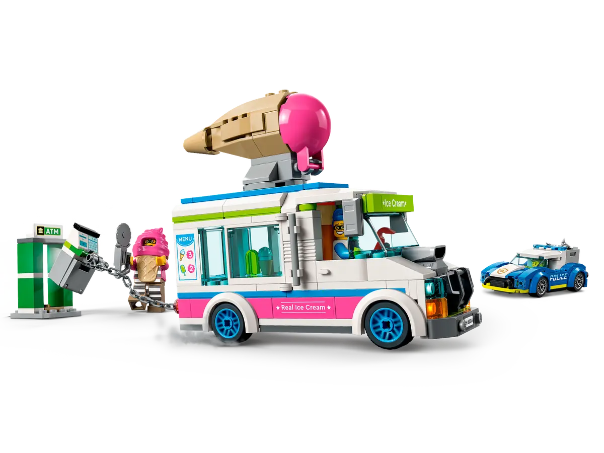 LEGO City 60314 Ice Cream Truck Police Chase