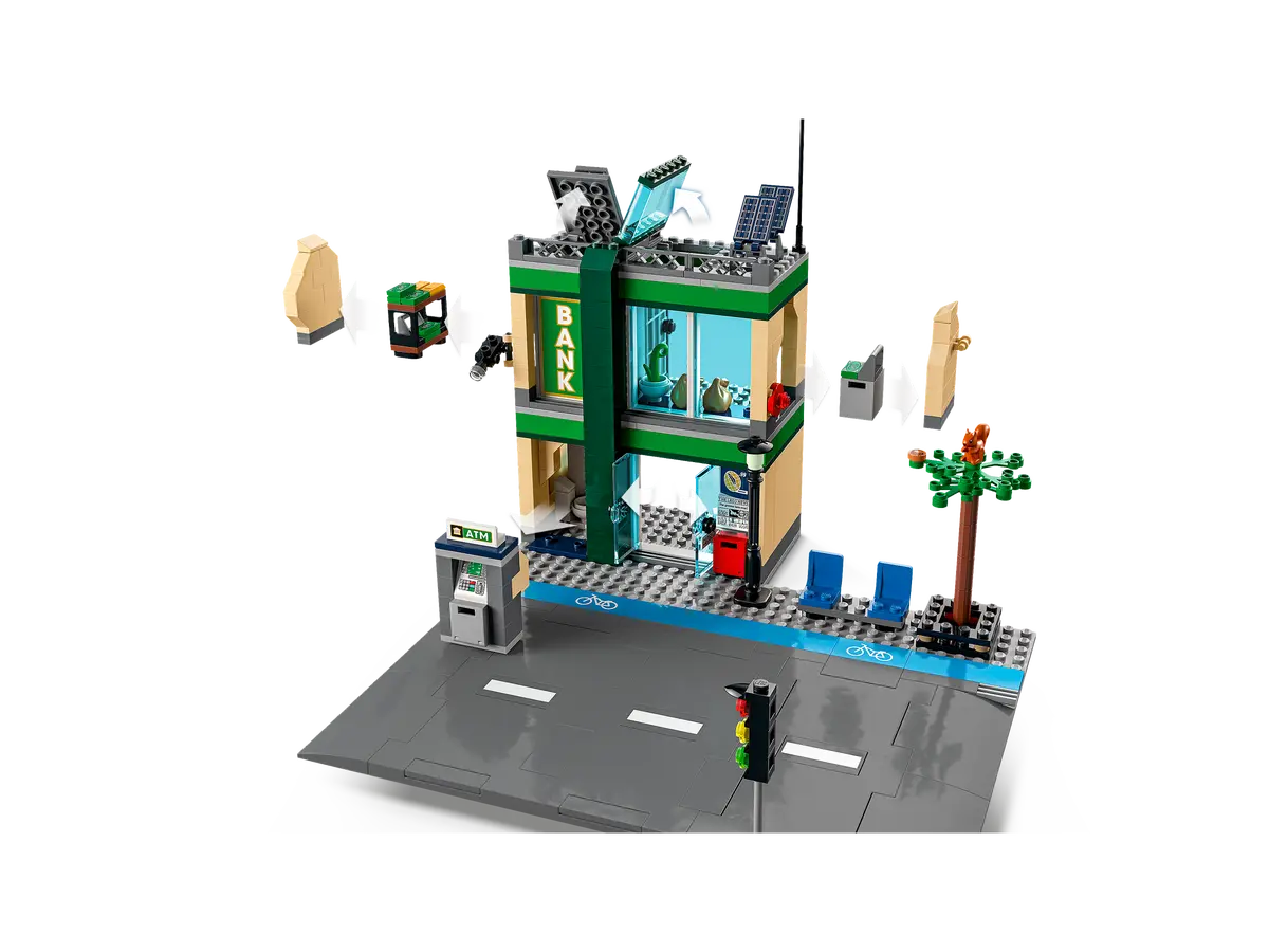 LEGO City 60317 City Bank Police Chase