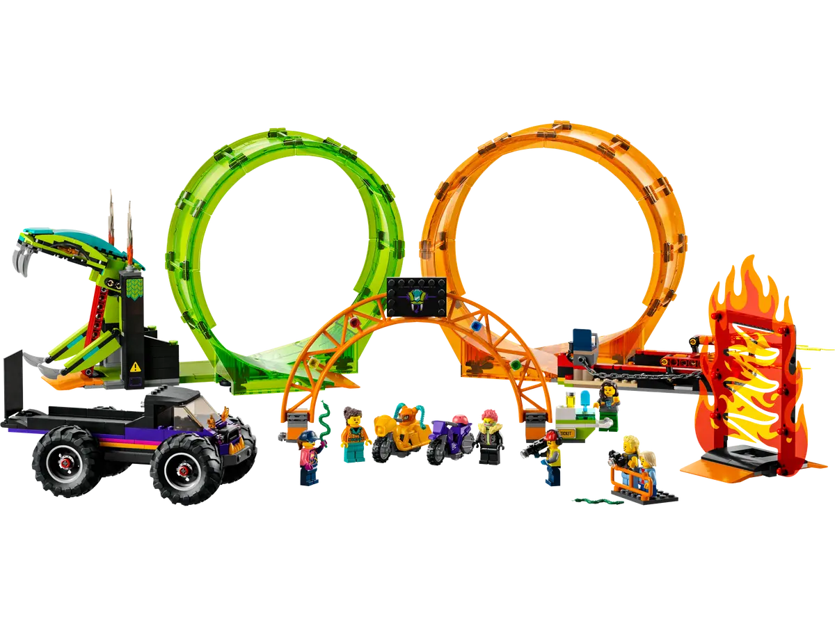 LEGO City 60339 Double Loop Stunt Arena