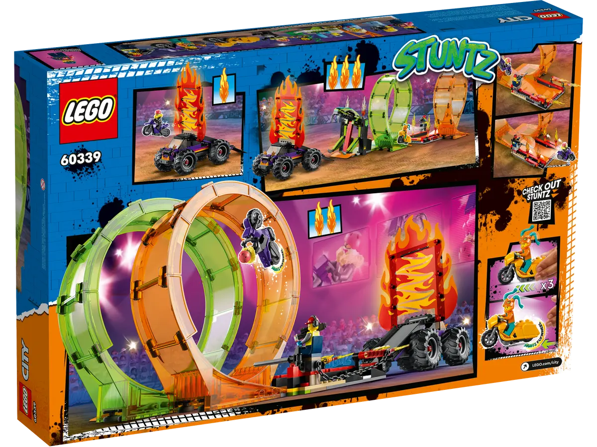 LEGO City 60339 Double Loop Stunt Arena