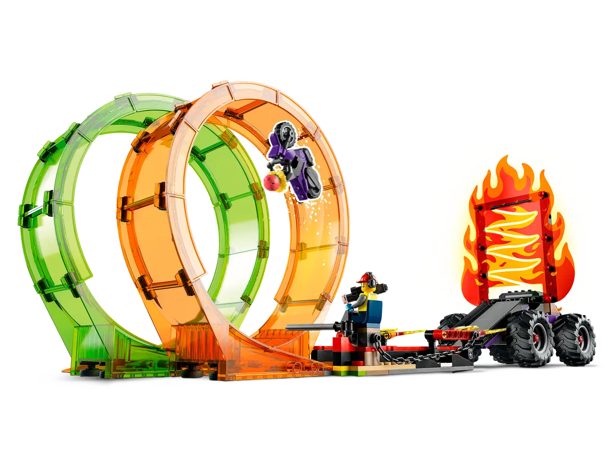 LEGO City 60339 Double Loop Stunt Arena
