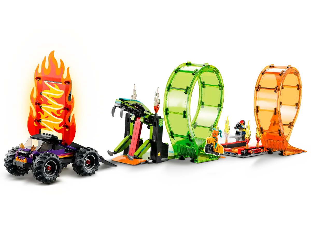 LEGO City 60339 Double Loop Stunt Arena