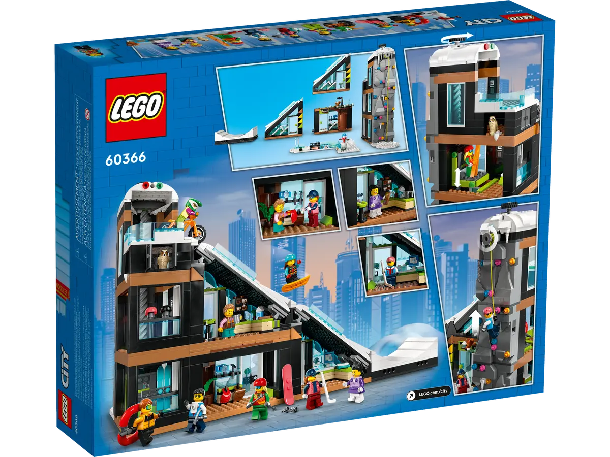 LEGO City 60366 Ski and Climbing Center