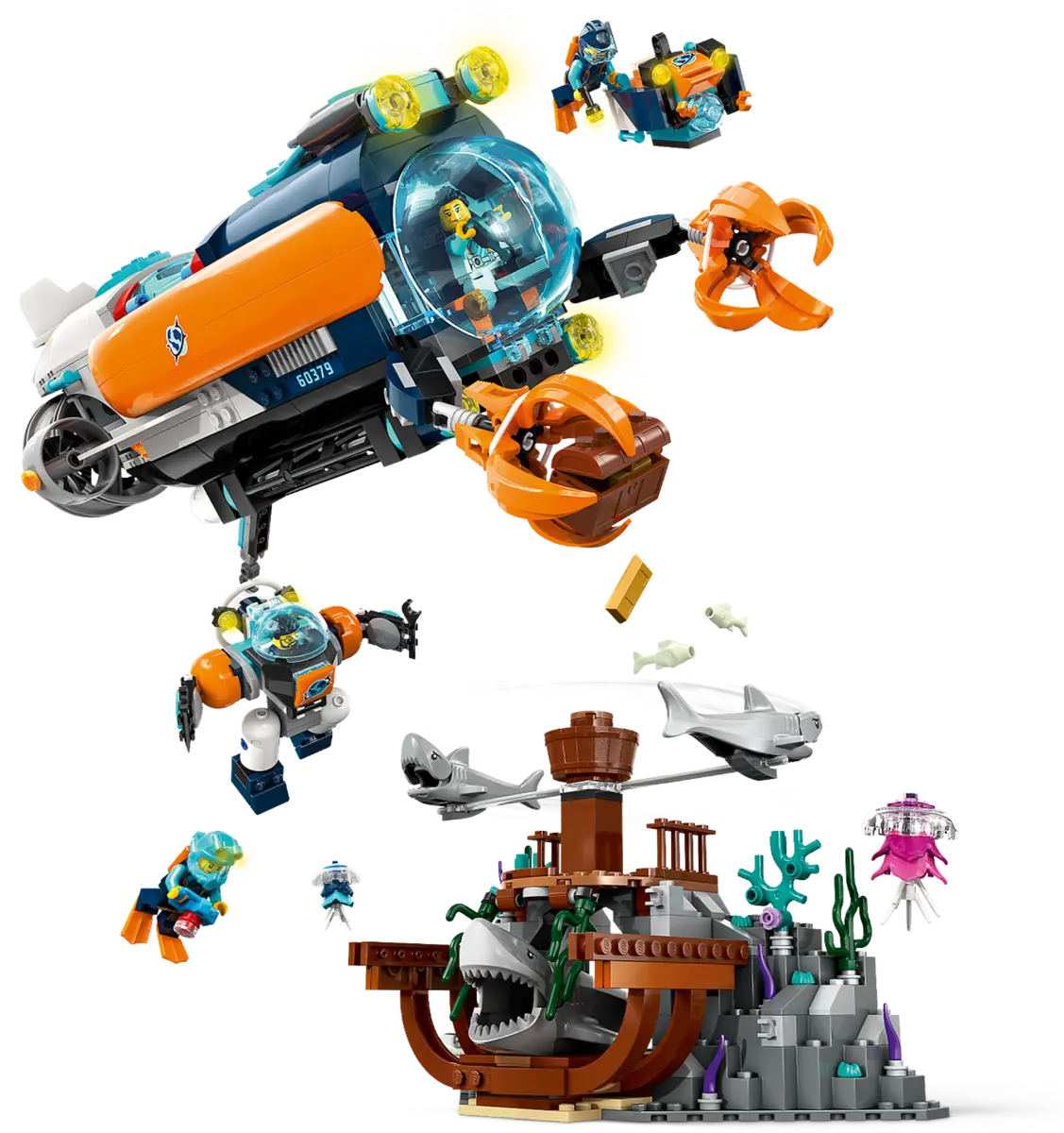 LEGO City 60379 Deep-Sea Explorer Submarine