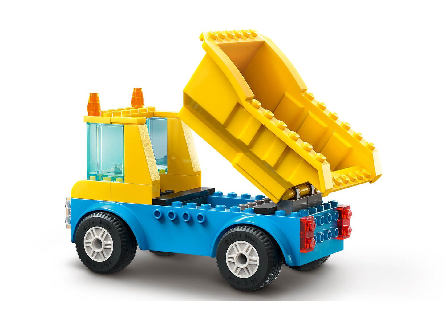 LEGO City 60391 Construction Trucks and Wrecking Ball Crane