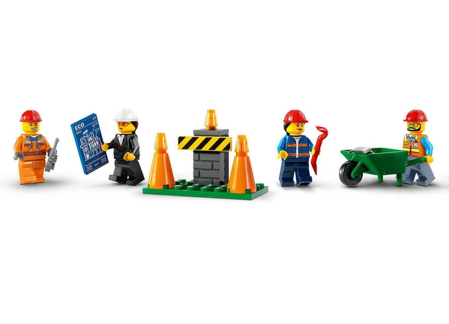 LEGO City 60391 Construction Trucks and Wrecking Ball Crane
