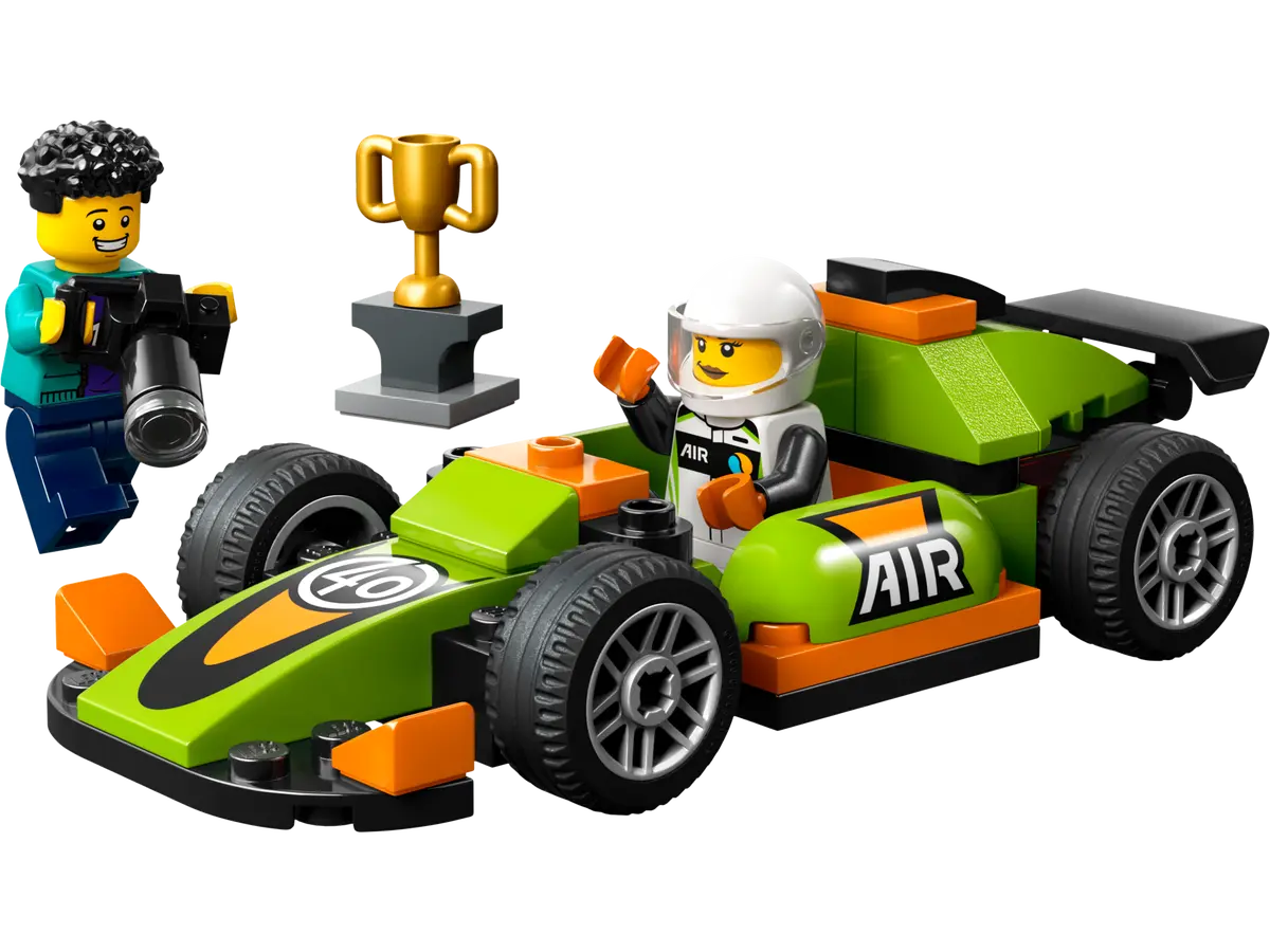 LEGO City 60399 Green Race Car
