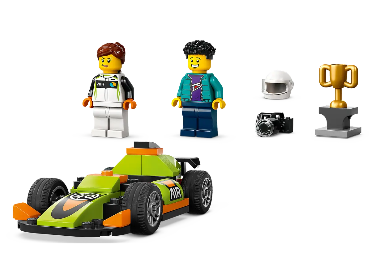 LEGO City 60399 Green Race Car