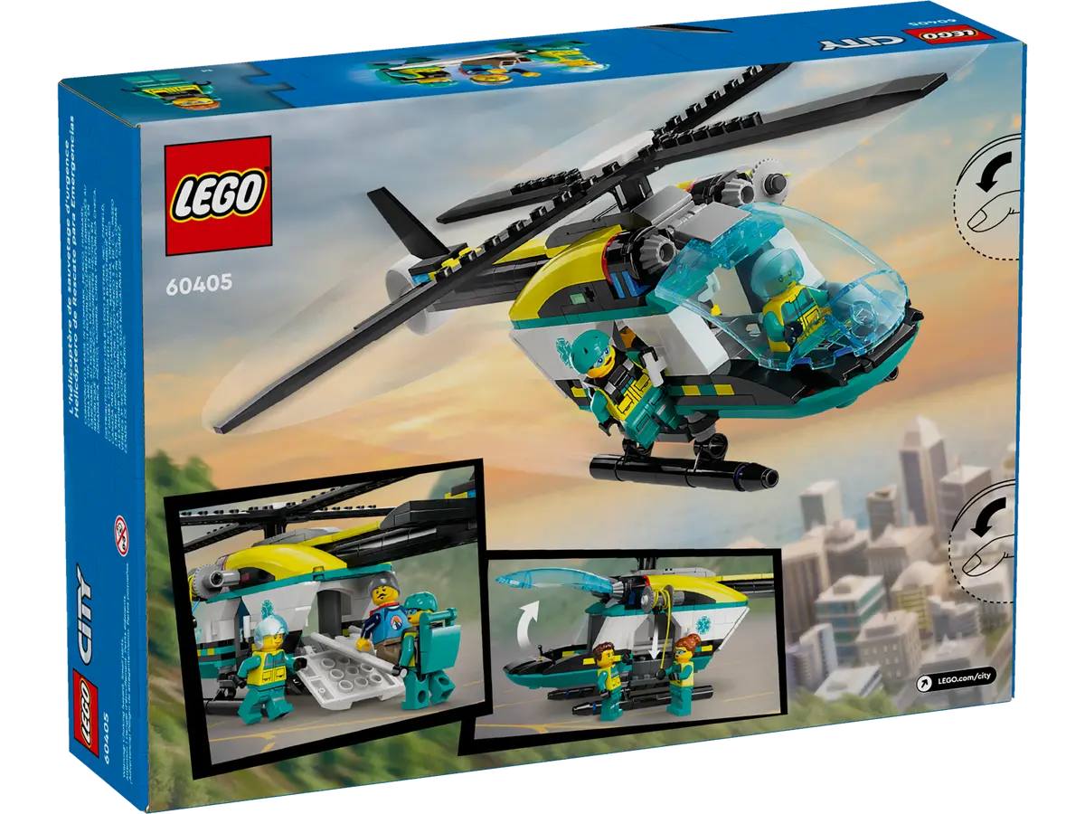 LEGO City 60405 Emergency Rescue Helicopter