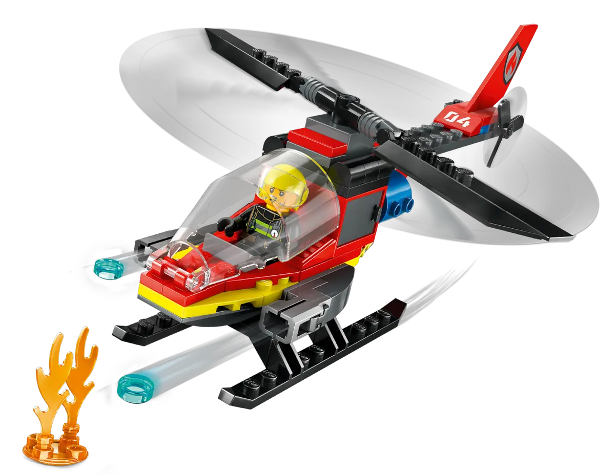 LEGO City 60411 Fire Rescue Helicopter