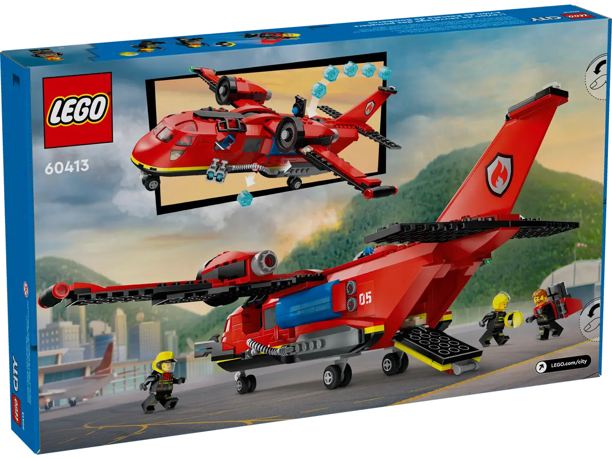 LEGO City 60413 Fire Rescue Plane