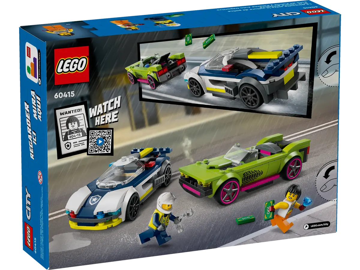 LEGO City 60415 Police Car and Muscle Car Chase