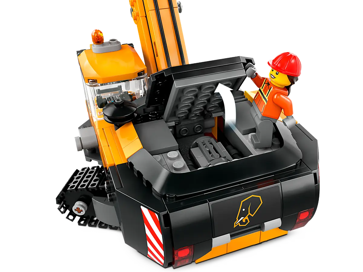 LEGO City 60420 Yellow Construction Excavator