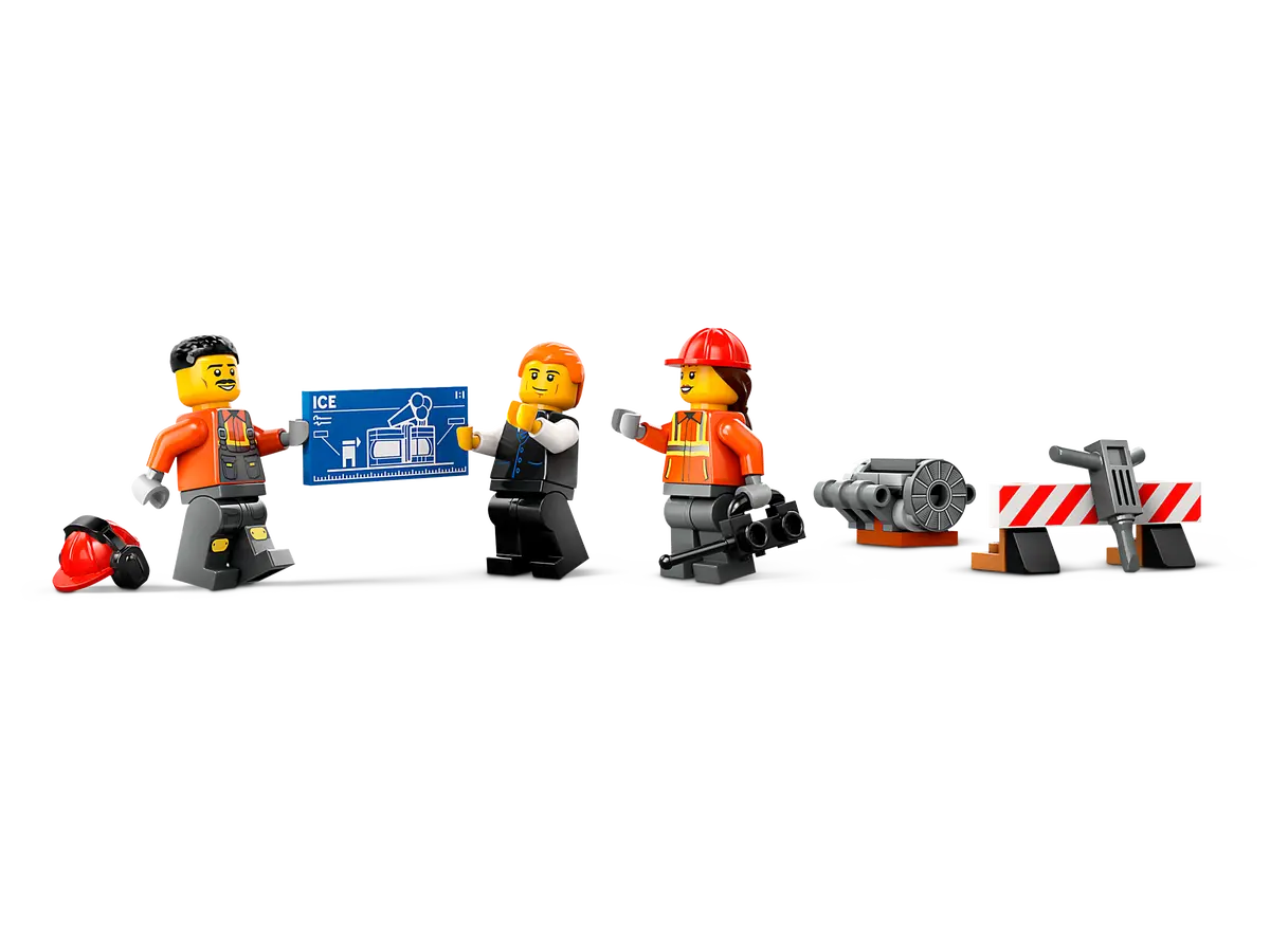 LEGO City 60420 Yellow Construction Excavator