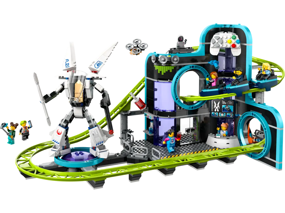LEGO City 60421 Robot World Roller-Coaster Park