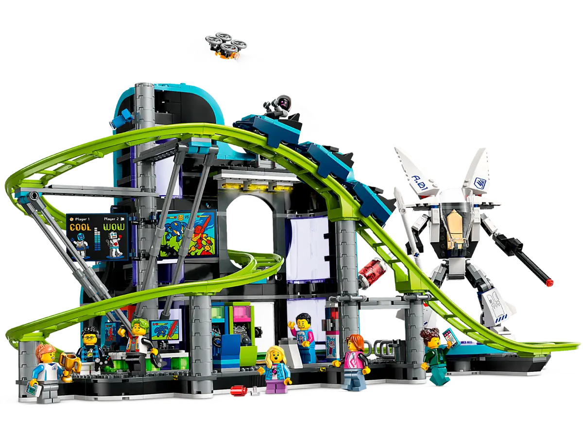 LEGO City 60421 Robot World Roller-Coaster Park