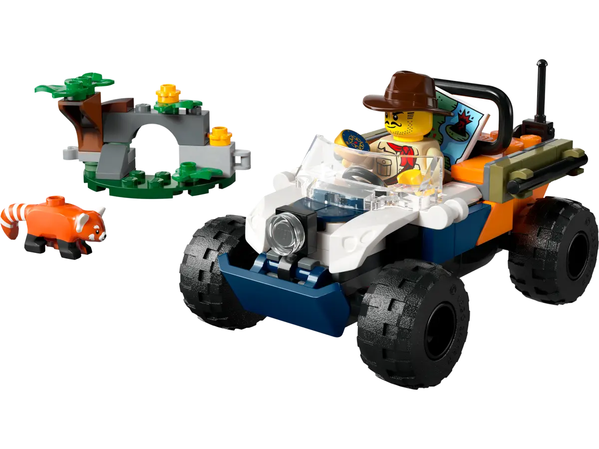 LEGO City 60424 Jungle Explorer ATV Red Panda Mission