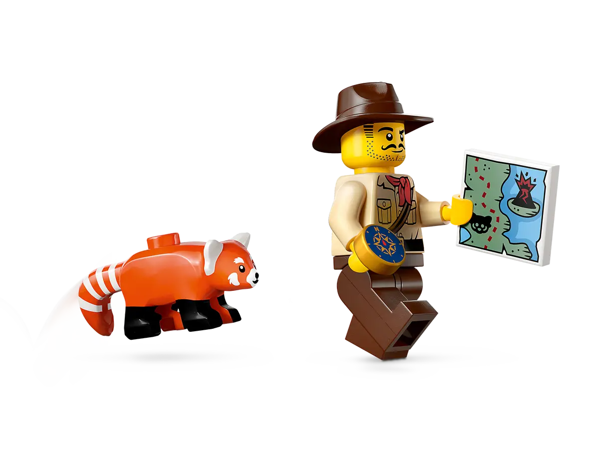 LEGO City 60424 Jungle Explorer ATV Red Panda Mission