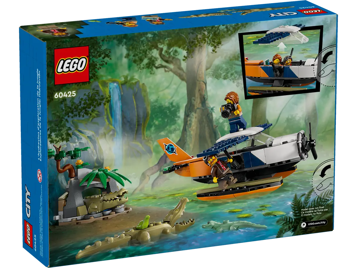 LEGO City 60425 Jungle Explorer Water Plane