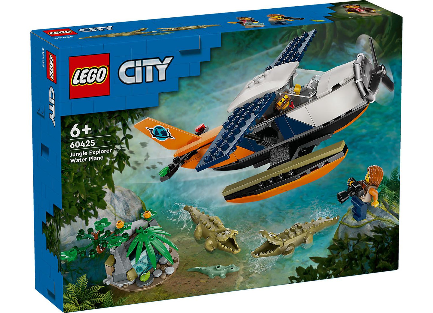 LEGO City 60425 Jungle Explorer Water Plane